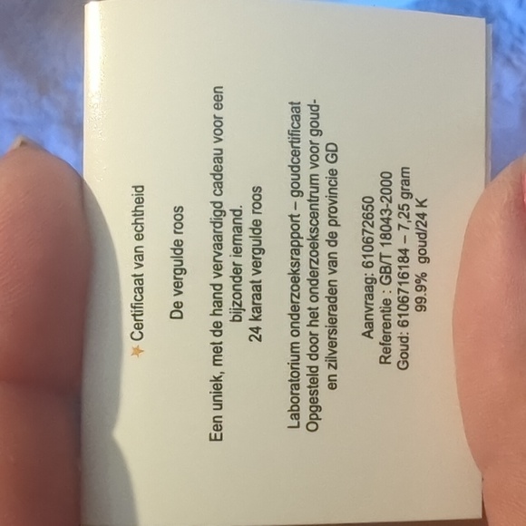 Red rose 🌹 dipped in 24K gold - Picture 8 of 11